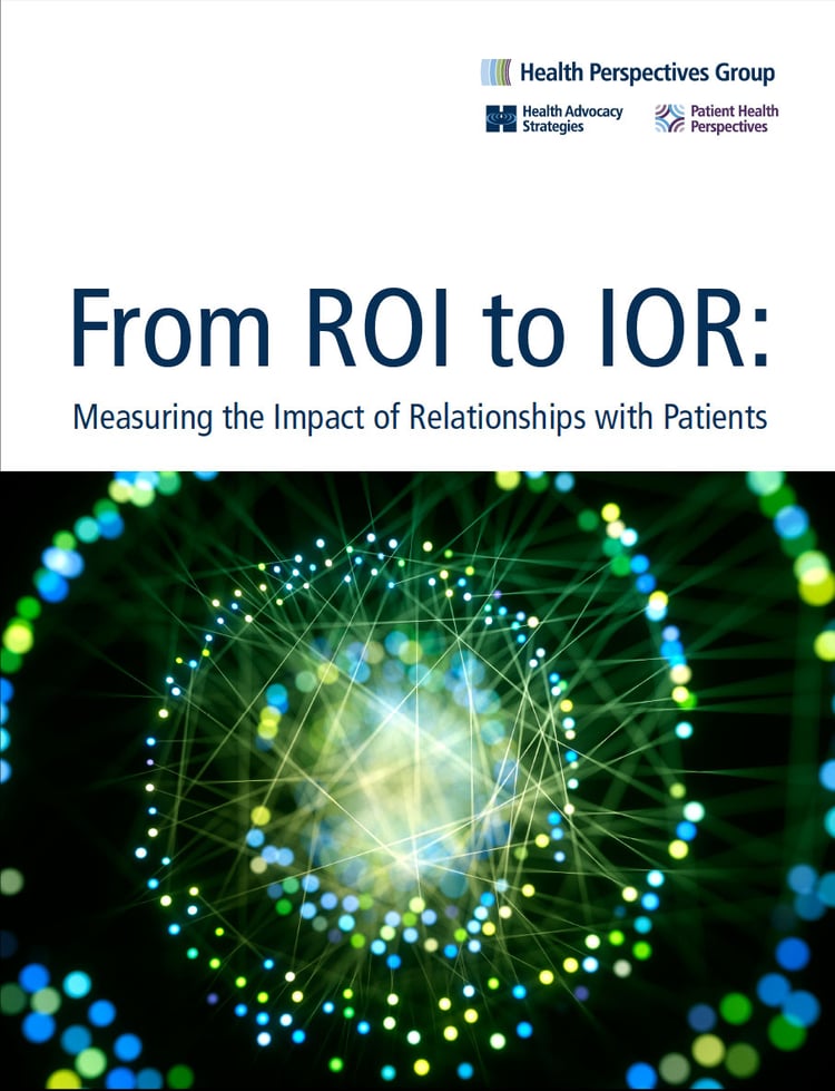 From ROI to IOR: Measuring the Impact of Relationships with Partners