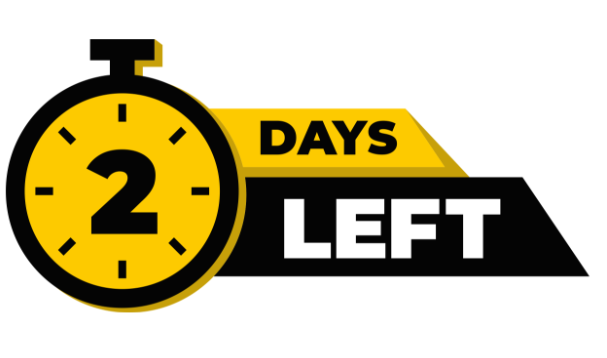 2 Days Left to Save $200