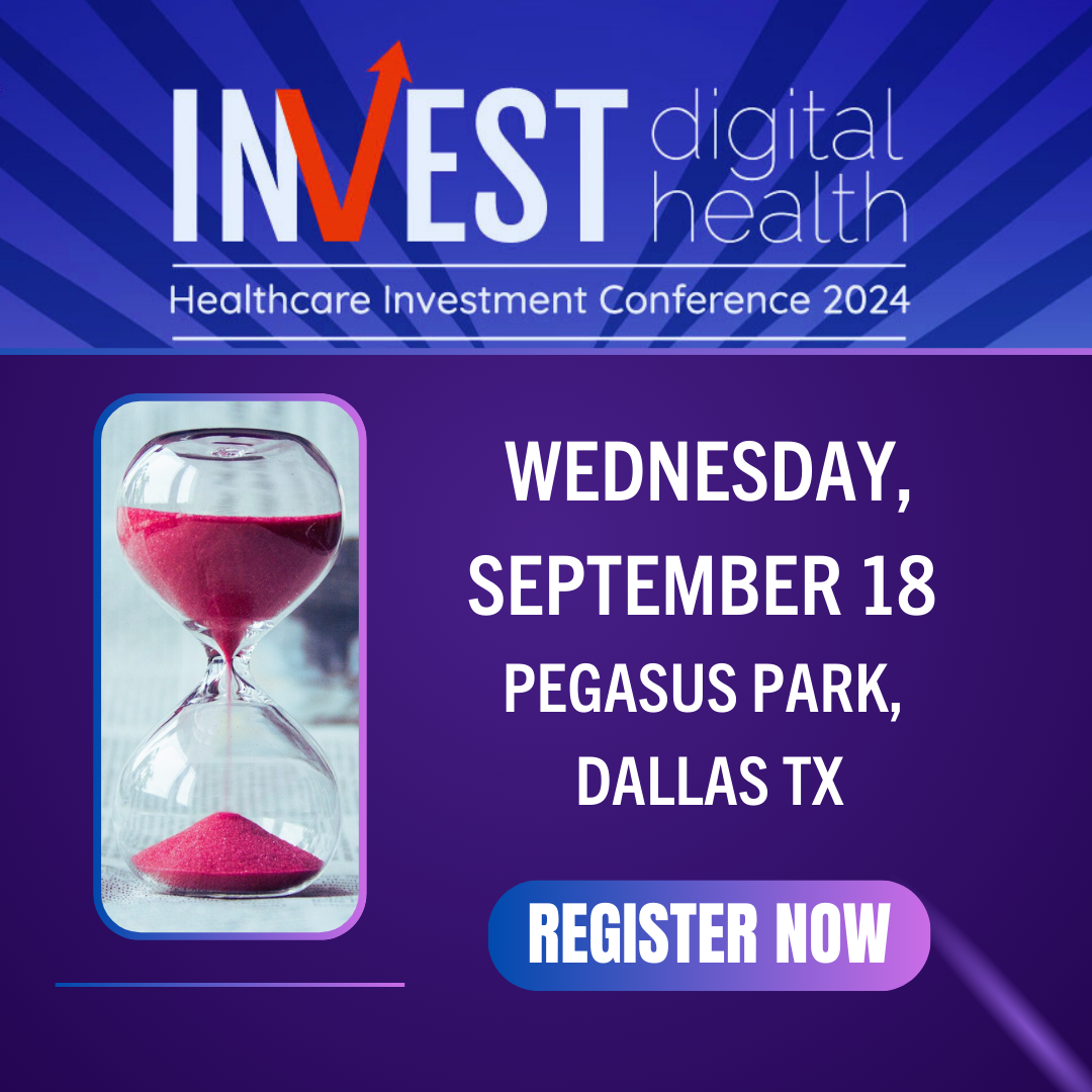 INVEST Digital Health: Tomorrow, Wednesday, September 18