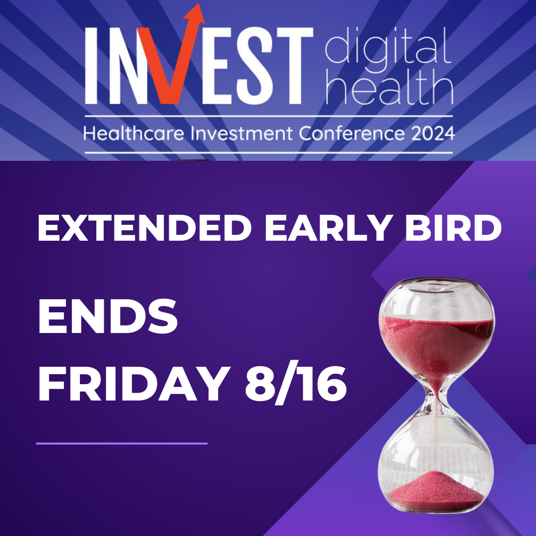 Save $100 on INVEST Digital Health Tickets NOW