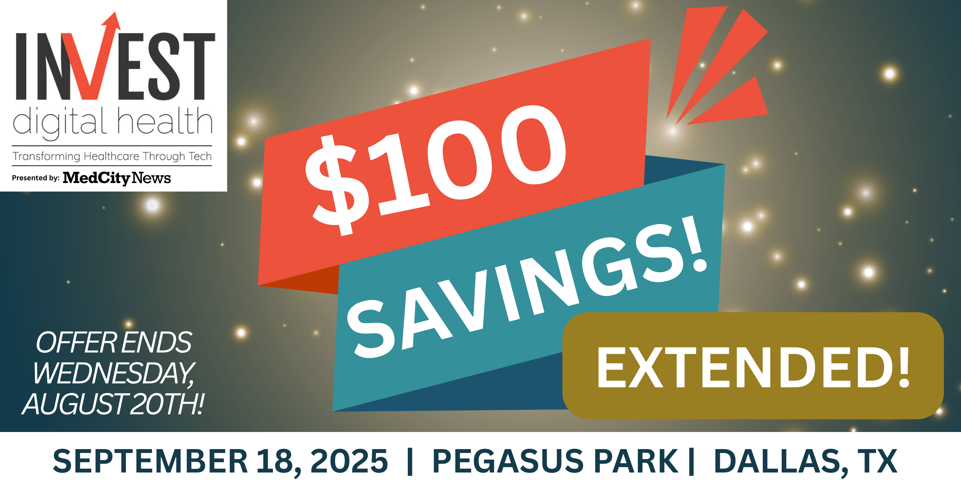 Great News: Early Bird Pricing Extended Until MIDNIGHT!