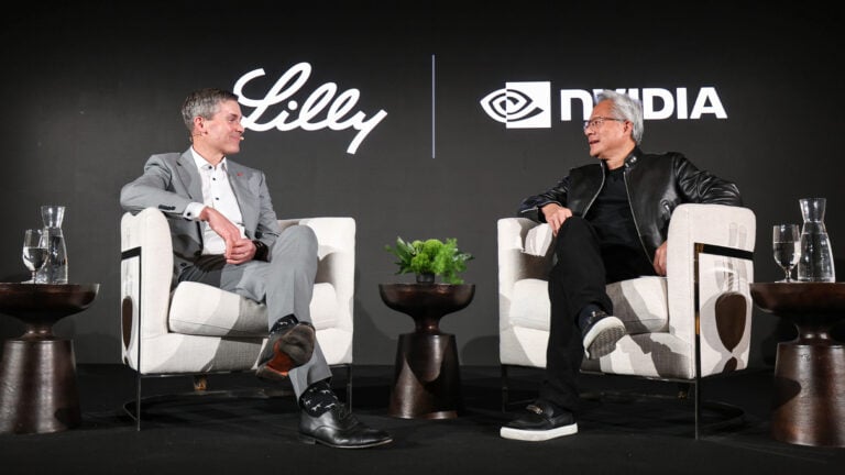 Nvidia CEO to Lilly CEO: You were running around the forest …