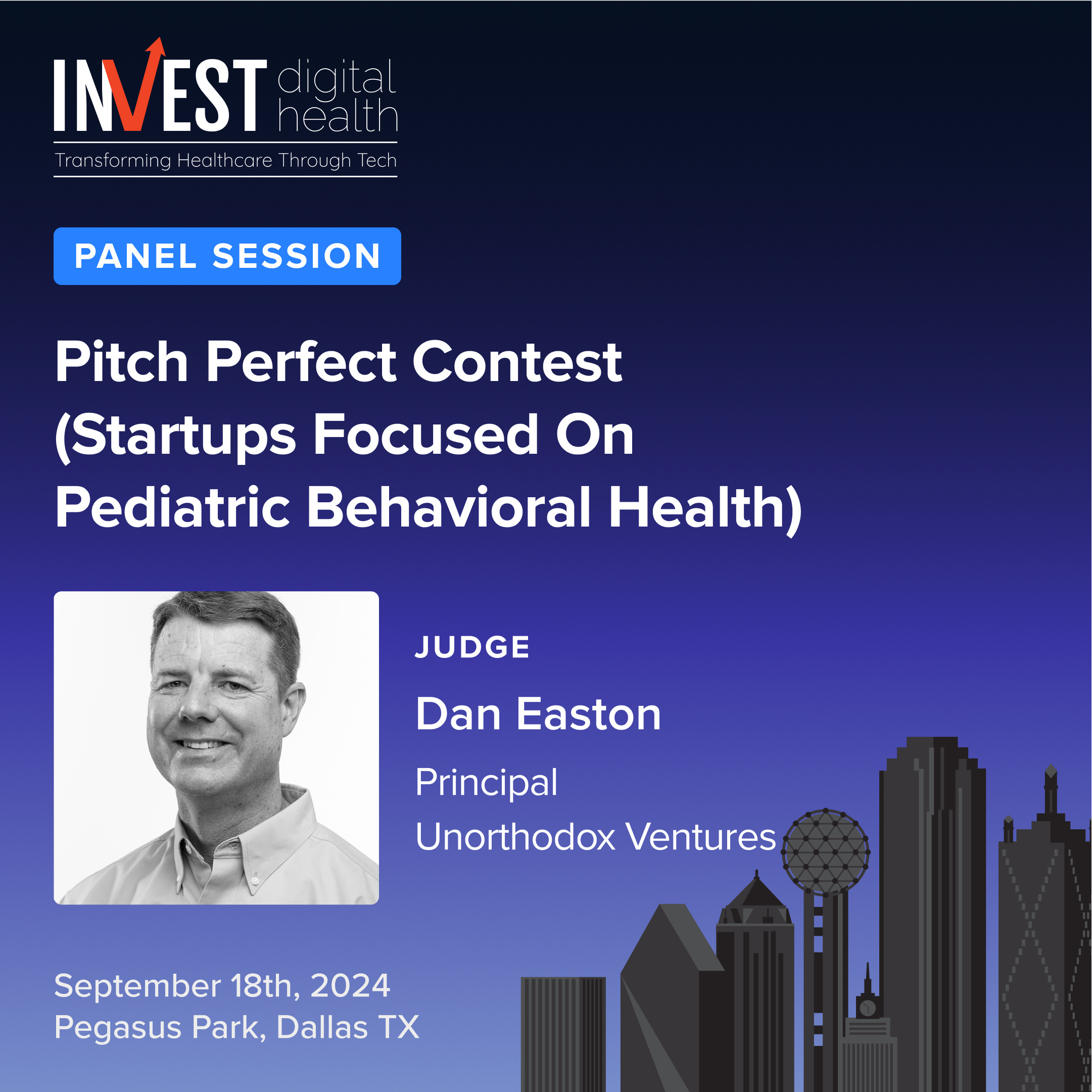 Meet Investors at INVEST Digital Health