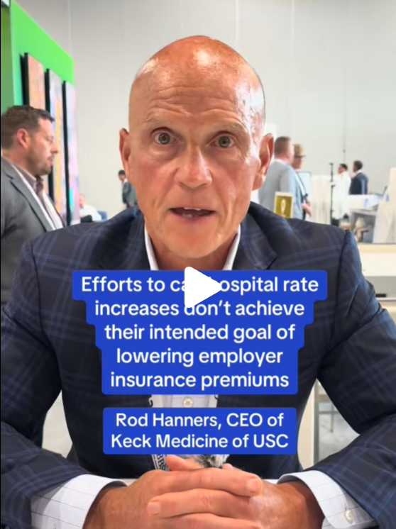 Why Capping Hospital Rate Increases Doesn't Lower Employer Insurance Premiums